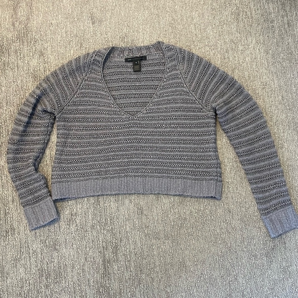 Marc by Marc Jacobs v-neck crop sweater